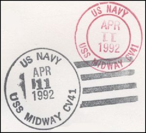 GregCiesielski Midway CV41 19920411 2 Postmark.jpg