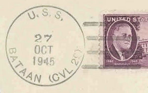 GregCiesielski Bataan CVL29 19451027 1 Postmark.jpg