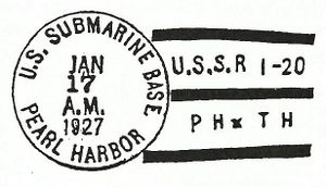 GregCiesielski SubmarineBase PearlHarbor Hawaii 1927 1 Postmark.jpg