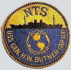 GENERAL H W BUTNER T-AP 113 - NavalCoverMuseum