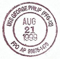 GregCiesielski GeorgePhilip FFG12 19990821 1 Postmark.jpg