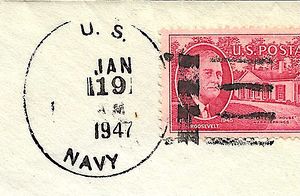 JohnGermann Castor AKS1 19470119 1a Postmark.jpg