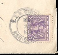 GregCiesielski Wisconsin BB9 19190526 1 Postmark.jpg