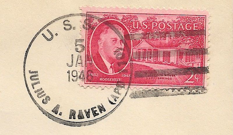 File:JohnGermann Julius A. Raven APD110 19460105 1 Postmark.jpg