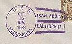 Thumbnail for File:GregCiesielski Mississippi BB41 1 Postmark.jpg