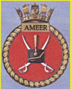 GregCiesielski HMS AMEER 19460110 1 Crest.jpg