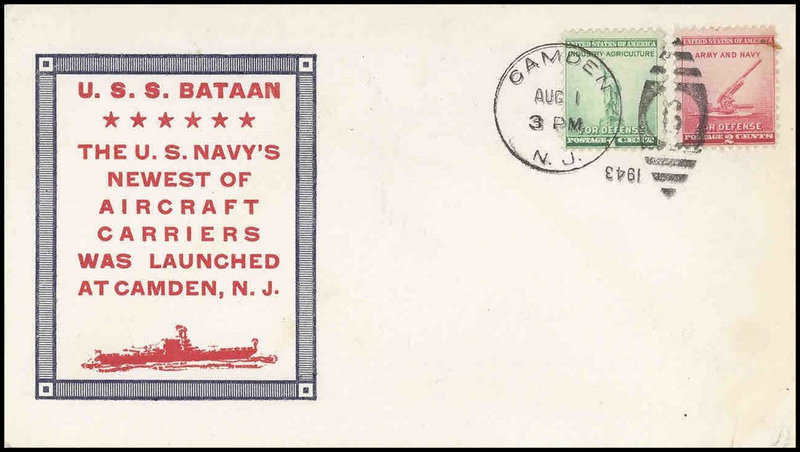 File:GregCiesielski Bataan CVL29 19430801 1 Postmark.jpg