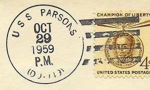 JohnGermann Parsons DD949 19591029 1a Postmark.jpg