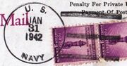 Thumbnail for File:LFerrell Detroit CL8 19420131 1 postmark.jpg