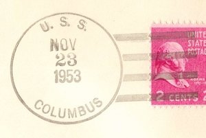 GregCiesielski Columbus CA74 19531123 1 Postmark.jpg