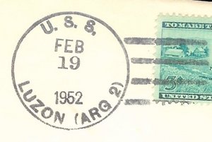 GregCiesielski Luzon ARG2 19520219 1 Postmark.jpg