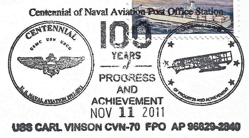 File:GregCiesielski CarlVinson CVN70 20111111 1 Postmark.jpg
