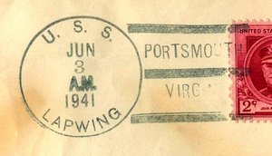 GregCiesielski Lapwing AVP1 19410603 1 Postmark.jpg