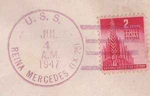 GregCiesielski ReinaMercedes IX25 19470704 1 Postmark.jpg