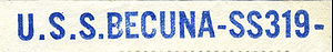 GregCiesielski Becuna SS319 19520213 1 Postmark.jpg