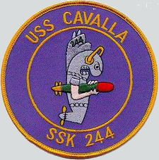 CAVALLA AGSS 244 - NavalCoverMuseum