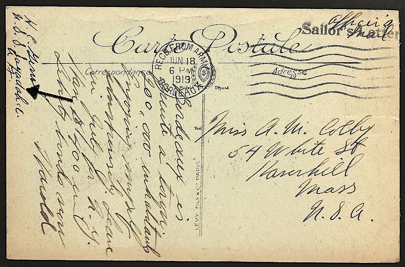 File:JohnGermann Sagadahoc NOTS3311 19190618 1 Front.jpg