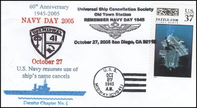 File:GregCiesielski Midway CV41 20051027 1 Postmark.jpg