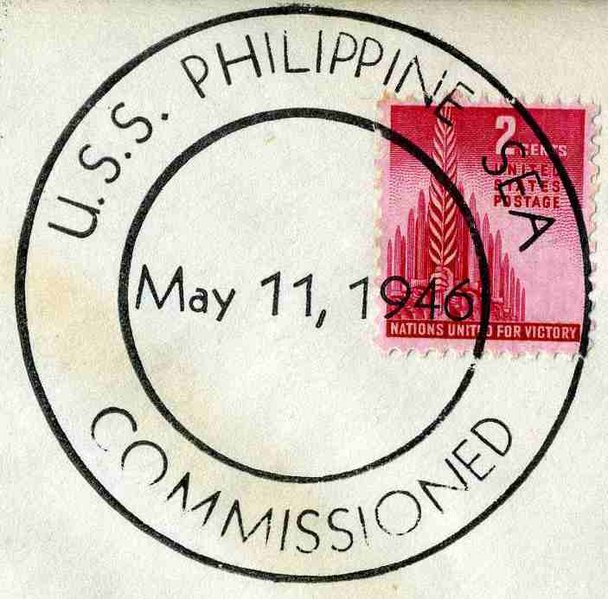 File:GregCiesielski PhilippineSea CV47 19460511 2 Postmark.jpg
