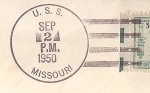 GregCiesielski Missouri BB63 19500902 1 Postmark.jpg