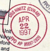 GregCiesielski Nimitz CVN68 19970422 1 Postmark.jpg