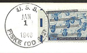 JohnGermann Fiske DD842 19460101 1a Postmark.jpg