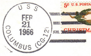 GregCiesielski Columbus CG12 19660221 1 Postmark.jpg