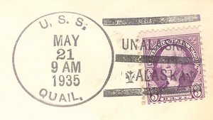 GregCiesielski Quail AM15 19350521 1 Postmark.jpg