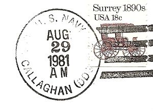 JohnGermann Callaghan DDG994 19810829 1a Postmark.jpg