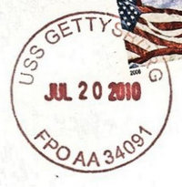 GregCiesielski Gettysburg CG64 20100720 1 Postmark.jpg