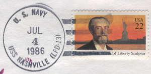 GregCiesielski USSNashville LPD13 19860704 1 Postmark.jpg