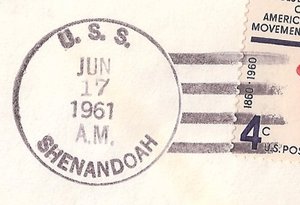 GregCiesielski Shenondoah AD26 19610617 1 Postmark.jpg