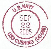 GregCiesielski Cushing DD985 20050922 4 Postmark.jpg