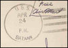 GregCiesielski Bataan CVL29 19510424 1 Postmark.jpg