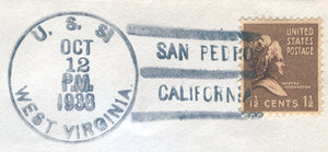 GregCiesielski WestVirginia BB48 19381012 1 Postmark.jpg