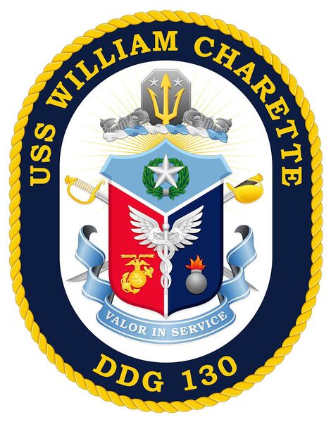 File:William Charette DDG130 Crest.jpg