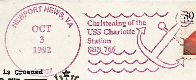File:GregCiesielski Charlotte SSN766 19921003 2 Postmark.jpg