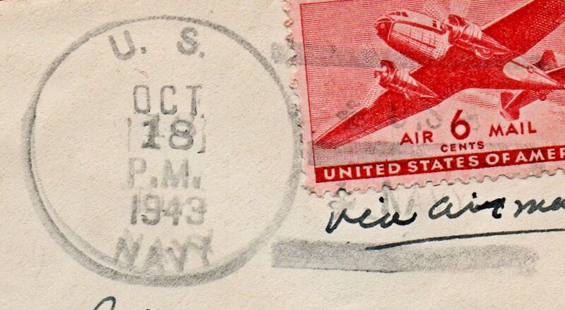 File:GregCiesielski Alabama BB60 19431018 1 Postmark.jpg