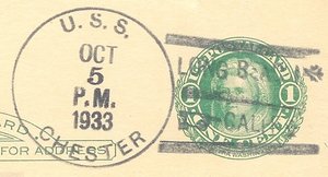 GregCiesielski Chester CA27 19331005 1 Postmark.jpg