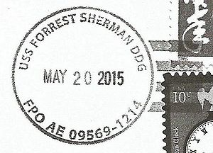 GregCiesielski ForrestSherman DDG98 20150520 1 Postmark.jpg