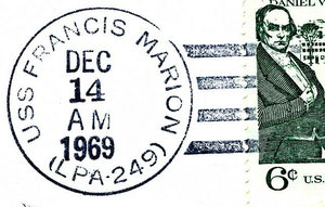 GregCiesielski FrancisMarion LPA249 19691214 1 Postmark.jpg