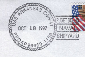 GregCiesielski Arkansas CGN41 19971018 1 Postmark.jpg