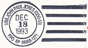 GregCiesielski JohnPaulJones DDG53 19931218 1 Postmark.jpg