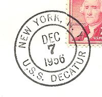 JohnGermann Decatur DD936 19561207 1a Postmark.jpg