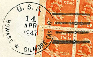 GregCiesielski HowardWGilmore AS16 19470414 1 Postmark.jpg